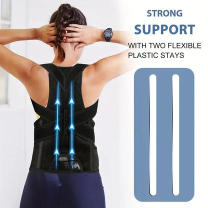 Posture Corrector Back Brace For Lumbar Support - Trivante