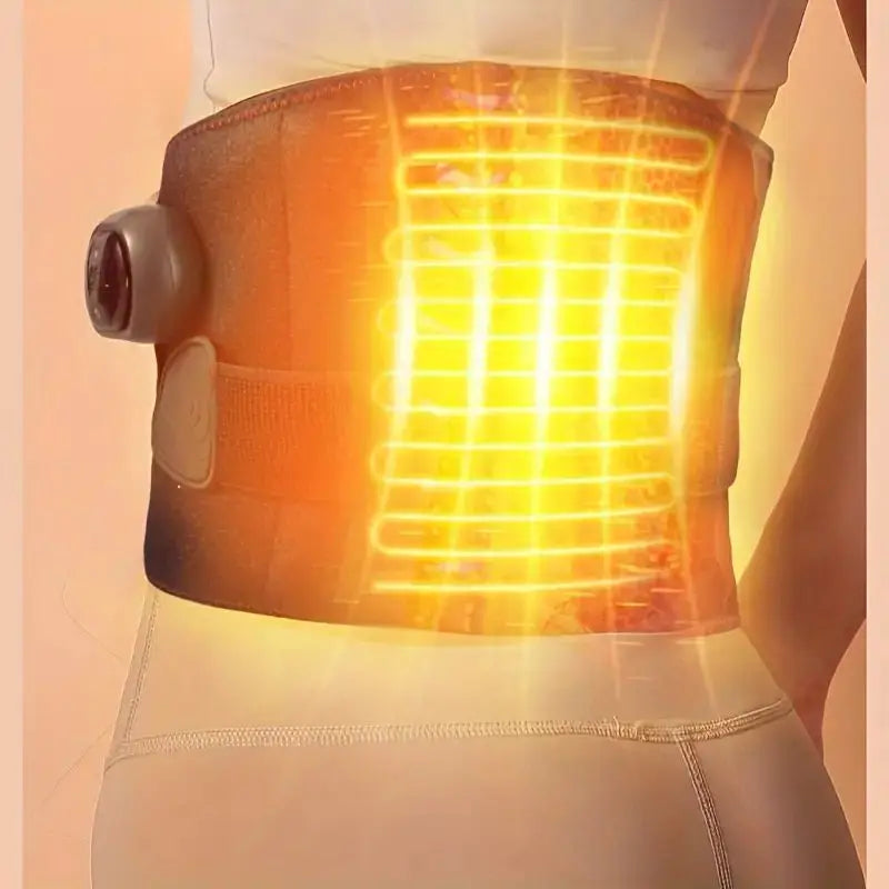 Portable Electric Lumbar Heating & Massage Waist Belt